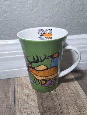 Canadian Designer Oscardo Native Indigenous Animals Coffee Mug Noval Morriseau